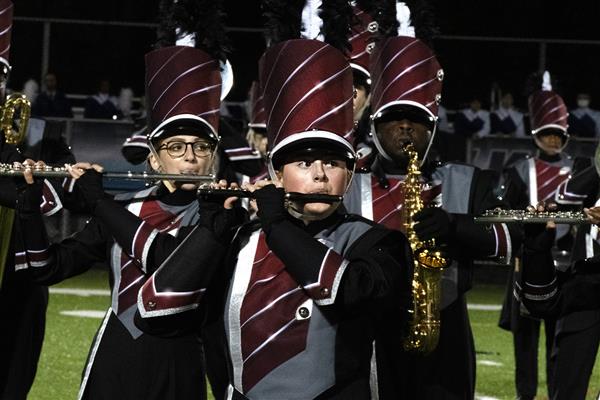 Broadneck High School Marching Band Performing